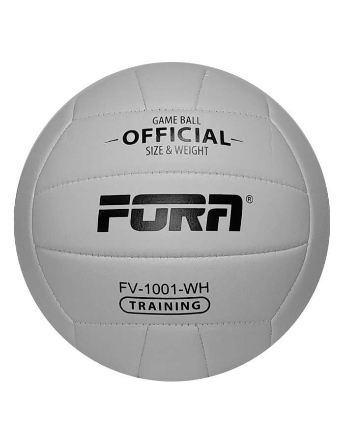 Мяч волейбольный №5 Fora FV-1001-WH