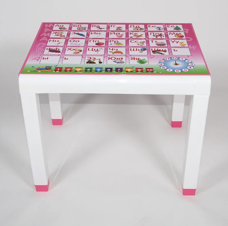 Стол детский пластиковый с аппликацией СтандартПластикГрупп 160-0057 (600х500х490)