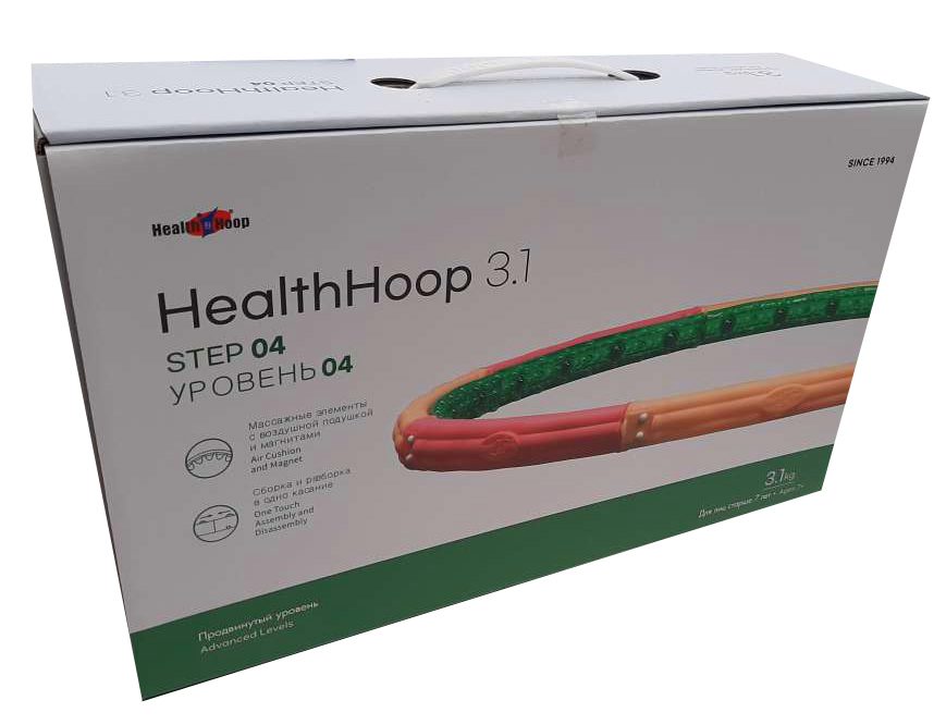 Обруч для похудения Health Hoop3,1 3,1 кг (хулахуп)