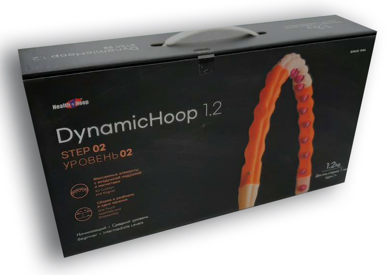 Обруч для похудения Health Hoop DynamicHoop1.2 1,2 кг (хулахуп)