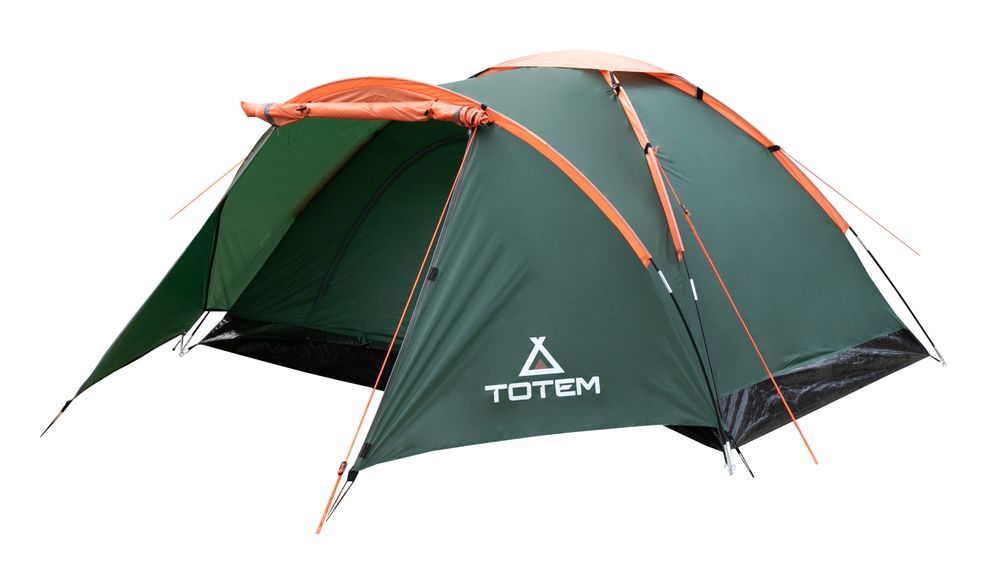 Палатка туристическая 4-х местная Totem Summer 4 PLUS (V2) (2000 mm)