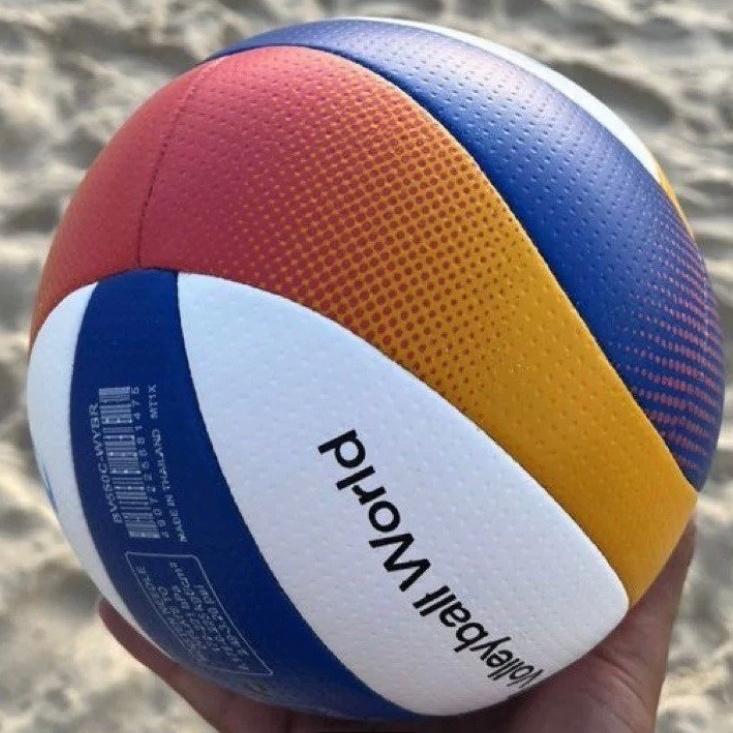 Мяч волейбольный №5 Mikasa BV550C Beach Champ пляжный