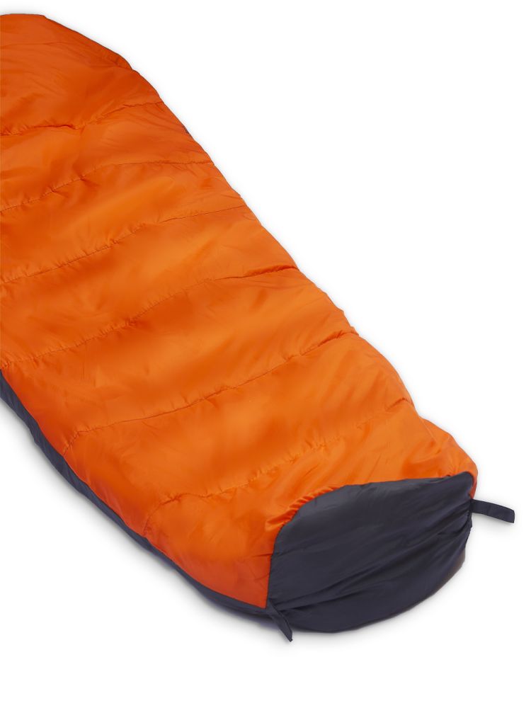 Спальный мешок туристический Atemi A1-18N (серый/оранжевый) 450 г/м2, -12 С