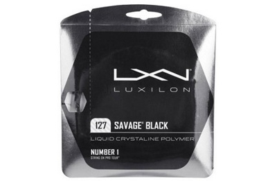 Струна теннисная Luxilon SAVAGE BLACK WRZ994300 (12,2 м) 1,27