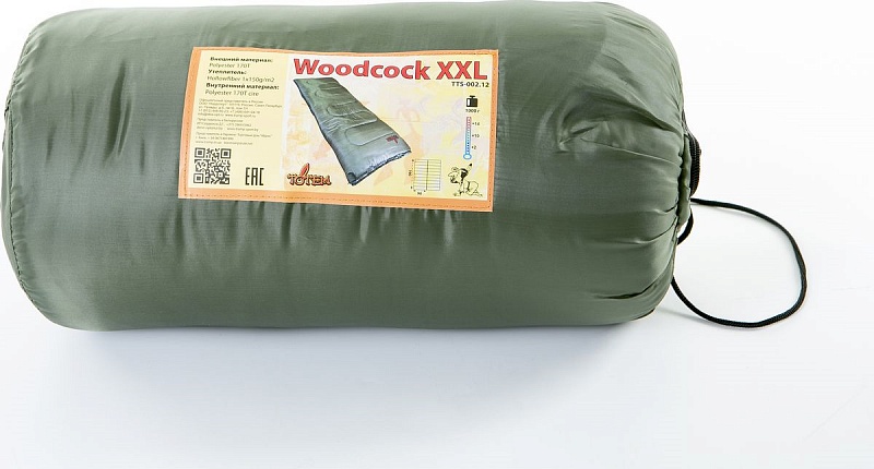 Спальный мешок туристический Totem Woodcock