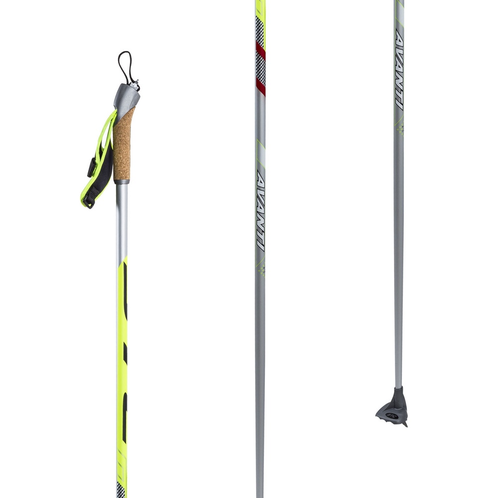 Лыжные палки STC Avanti 165 см углеволокно - фото2