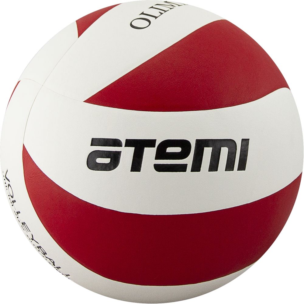 Мяч волейбольный №5 Atemi Olimpic (белый/красный) - фото