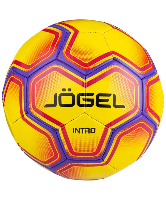 Мяч футбольный №5 Jogel Intro №5 yellow JGL-17588