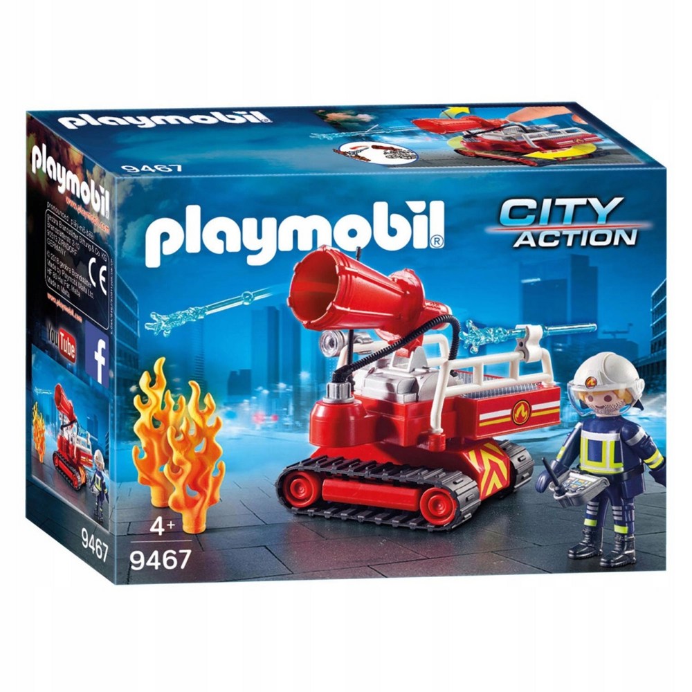 Игрушка Playmobil ПОЖАРНЫЙ ВОДОМЕТ 9467