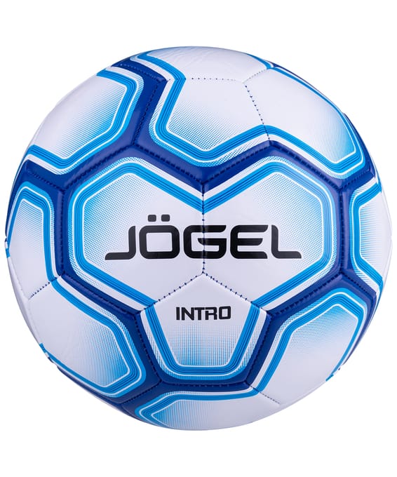 Мяч футбольный №5 Jogel Intro №5 white JGL-17587 - фото