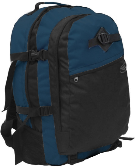 Рюкзак туристический Турлан Пик-40 л синий/черный