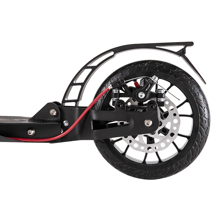 Самокат 2-х колесный Tech Team City Scooter Disk Brake 2022 (черный/серый)