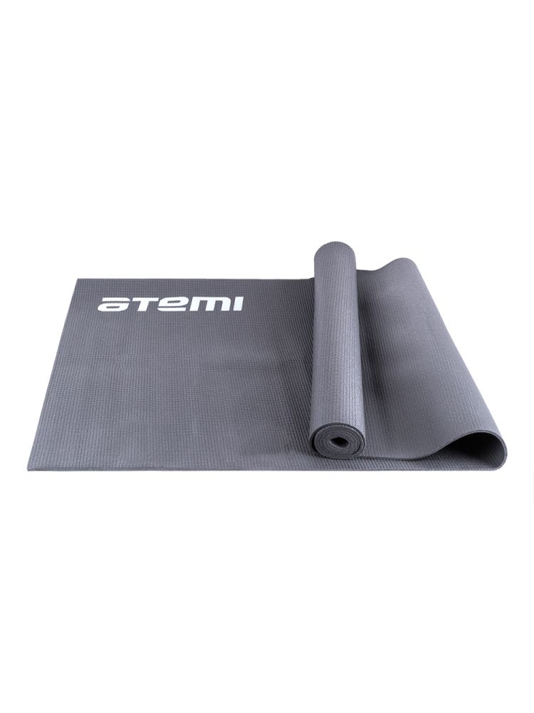 Коврик для фитнеса гимнастический ATEMI AYM01GY PVC 173х61х0,3см серый