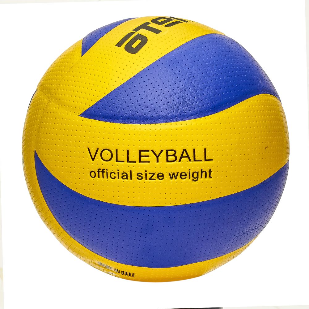 Мяч волейбольный №5 Atemi Tornado PVC yellow/blue