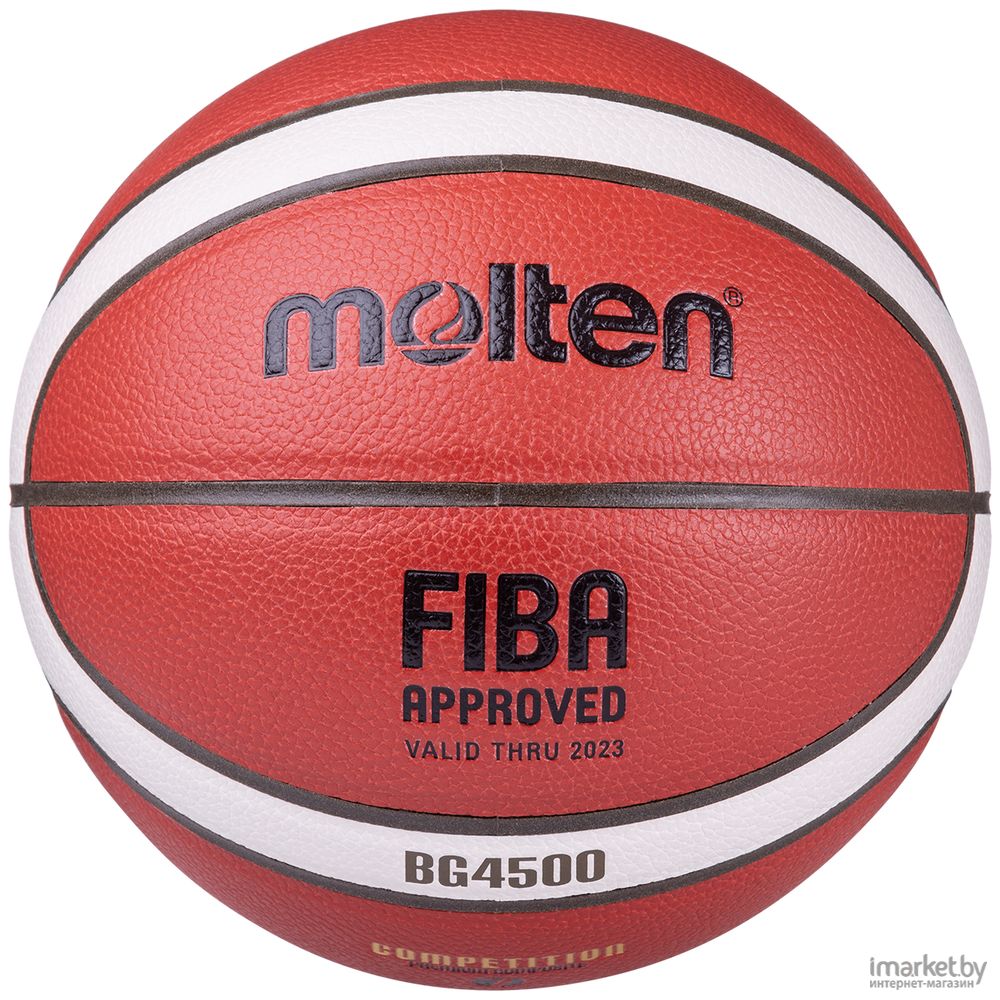 Мяч баскетбольный №6 Molten B6G4500 - фото