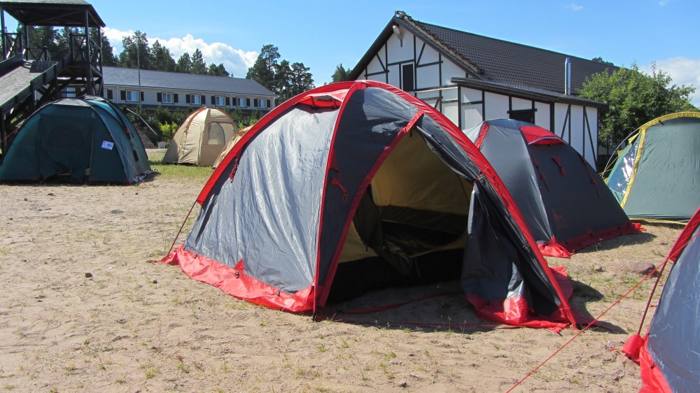 Палатка туристическая 2-х местная Tramp Rock 2 (V2) (8000 mm)