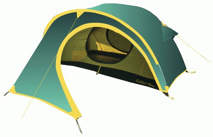 Палатка туристическая 2-x местная Tramp COLIBRI PLUS (V2) (6000 mm)