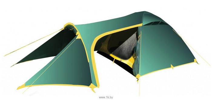 Палатка туристическая 3-x местная Tramp GROT 3 (V2) (5000 mm)