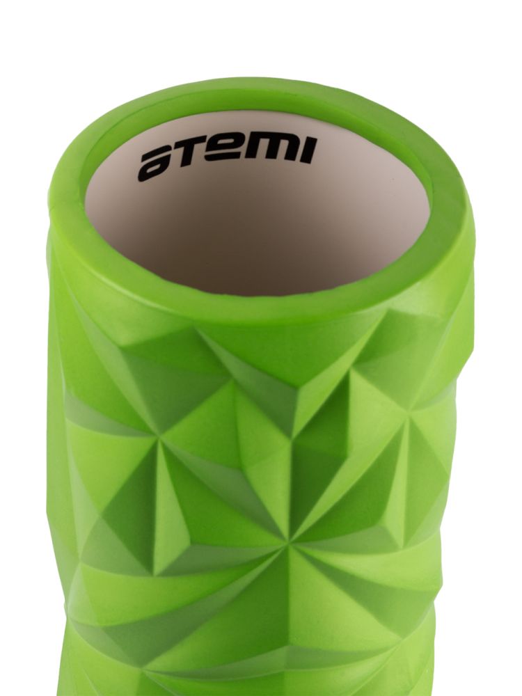 Ролик массажный для йоги ATEMI AMR02GN (33x14см) зеленый - фото2