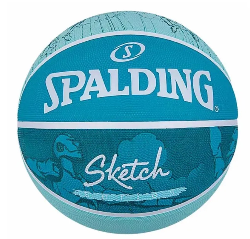 Мяч баскетбольный №7 Spalding Sketch blue