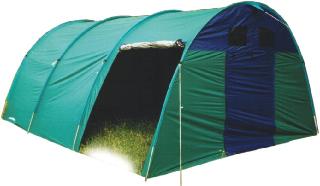Палатка туристическая базовая 6-и местная Турлан Кемпинг (5000 mm) - фото