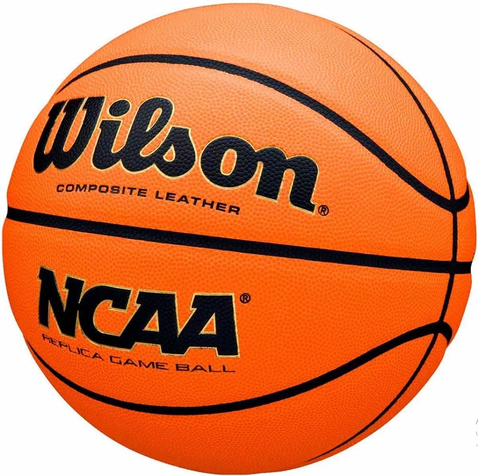 Мяч баскетбольный №7 Wilson NCAA Replica Game Ball - фото2