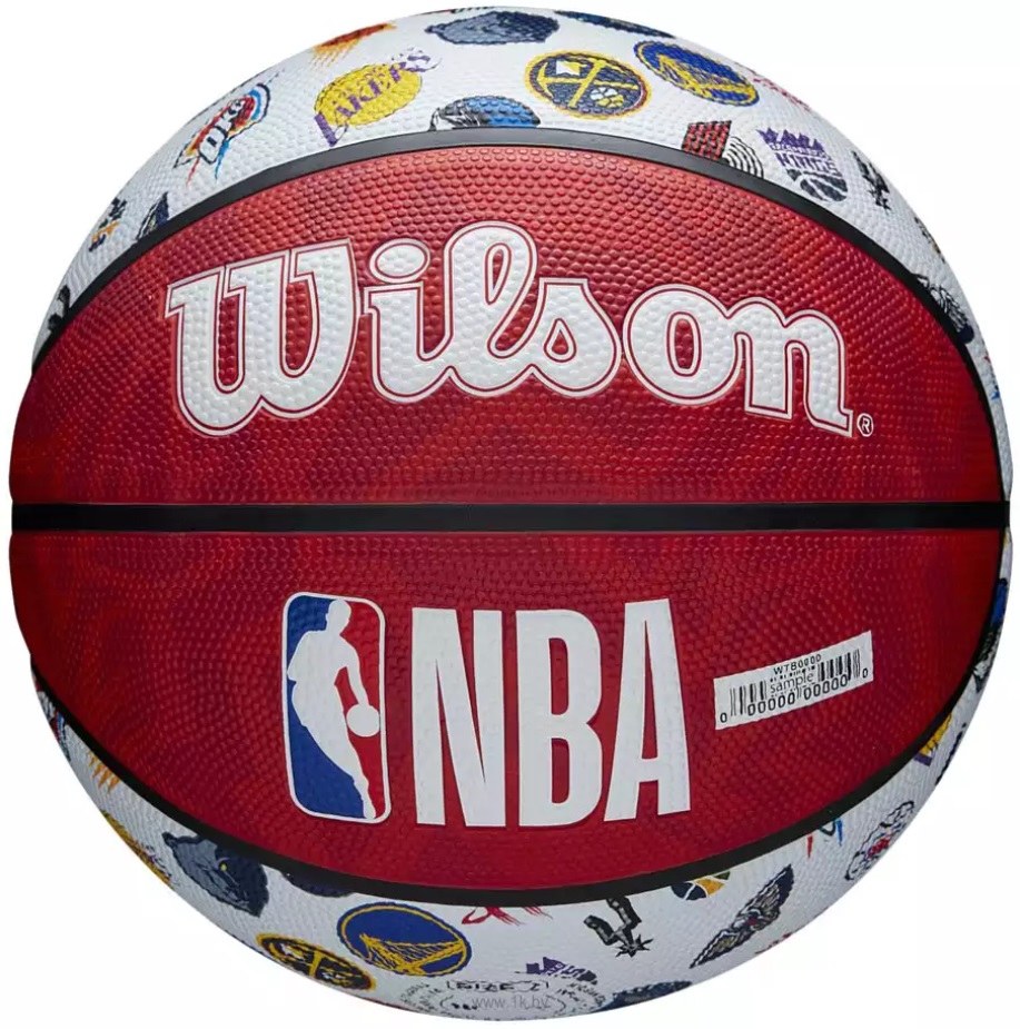 Мяч баскетбольный №7 Wilson NBA All Team Rubber