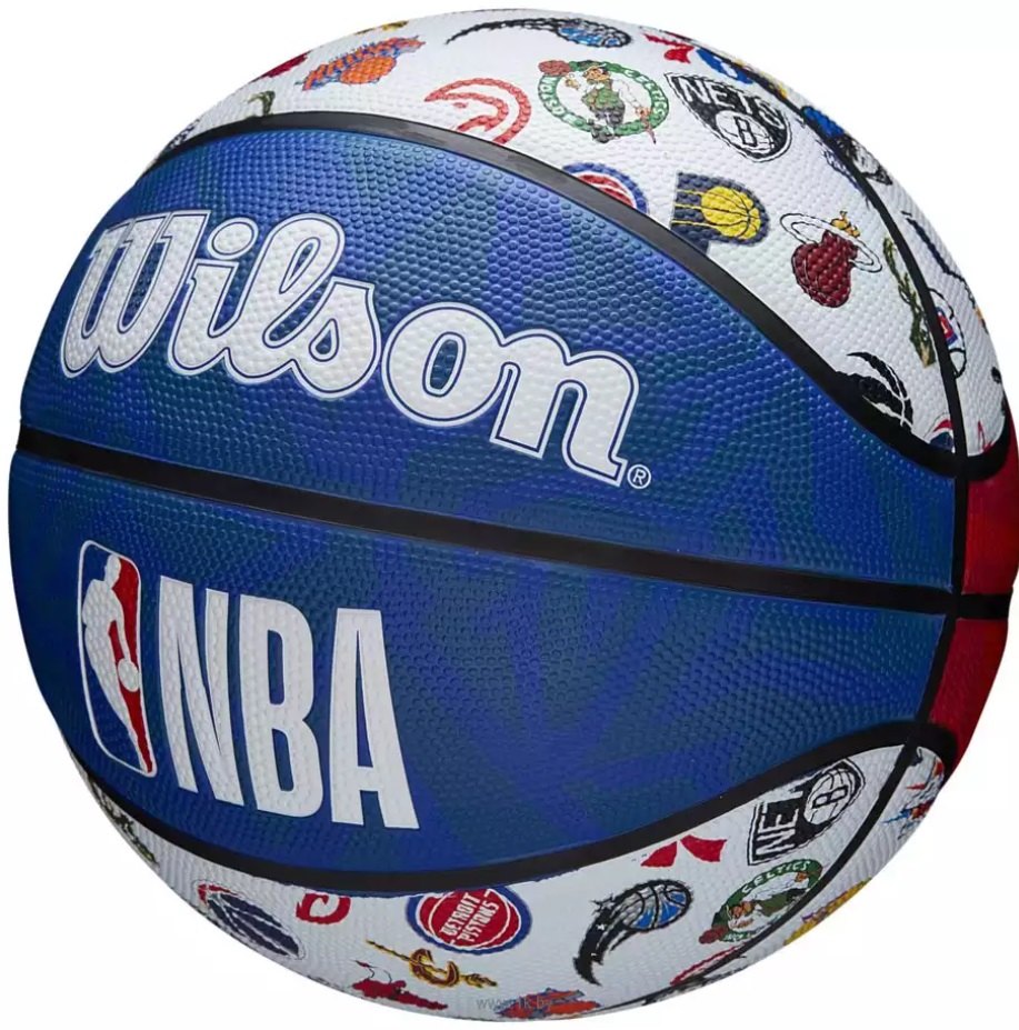 Мяч баскетбольный №7 Wilson NBA All Team Rubber