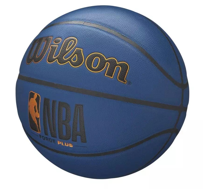 Мяч баскетбольный №7 Wilson NBA Forge Plus Blue - фото2