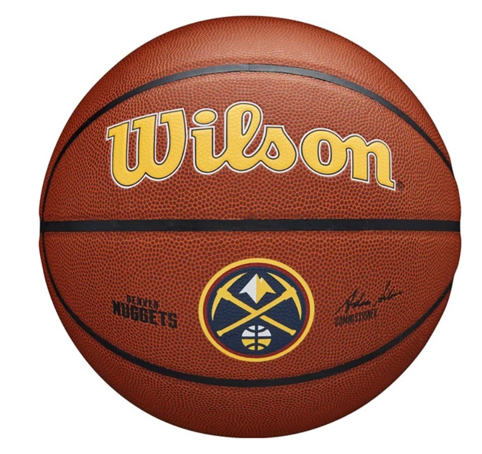 Мяч баскетбольный №7 Wilson NBA Denver Nuggets - фото