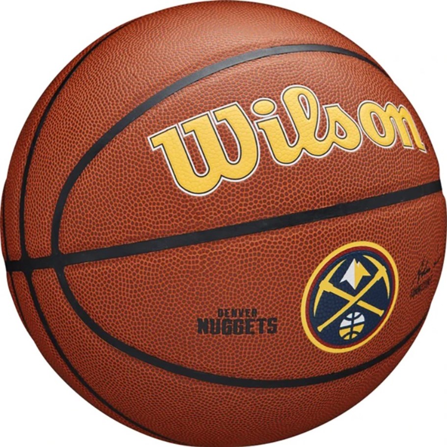 Мяч баскетбольный №7 Wilson NBA Denver Nuggets - фото2
